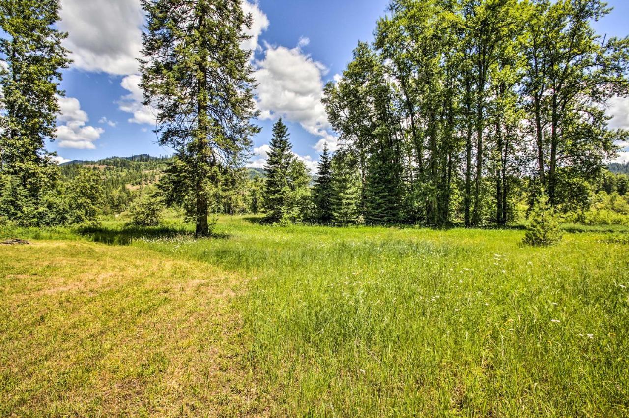Private 2-Acre Retreat With Mtn Views, Walk To River Saint Maries 外观 照片